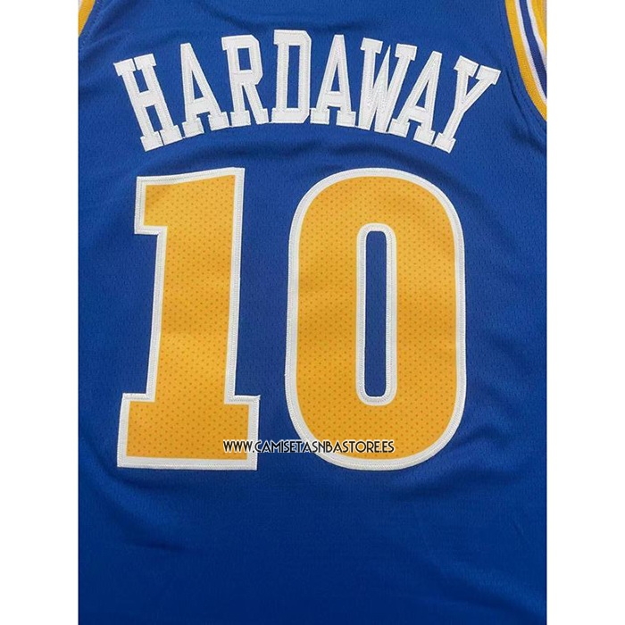 Tim Hardaway NO 10 Camiseta Golden State Warriors Classic 2022-23 Azul